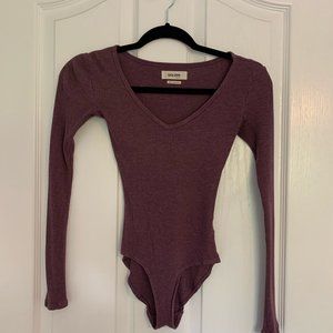 Aritzia Golden Purple Bodysuit Size XXS